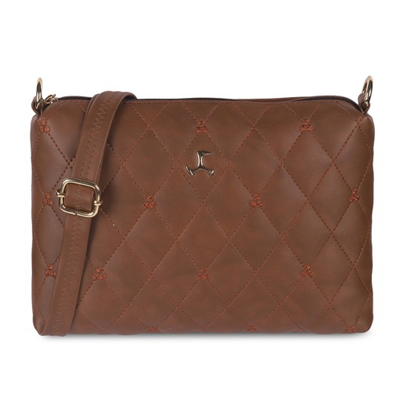 Women Textured Structured Sling Bag