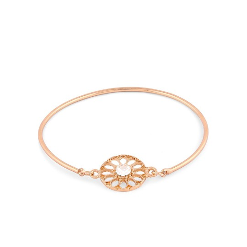 Women Gold-Plated Kada Bracelet