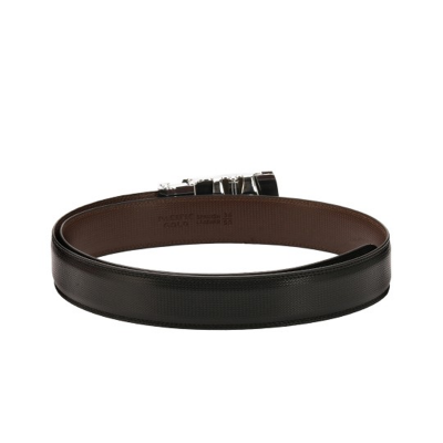 Men Black Spanish Leather Belt