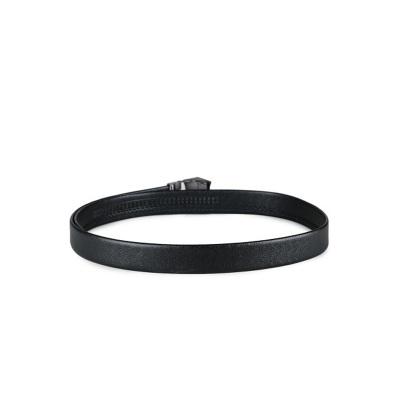 Men Black Solid Belt