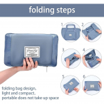 Nylon 40 Cms Imported Foldable Travel Duffle Bag For Women